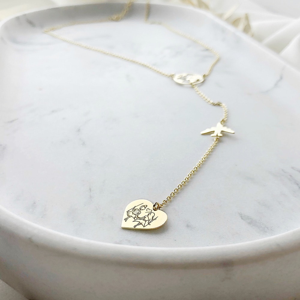 Colier-personalizat-love-travel-argint-placat Colier-personalizat-love-travel-argint-placat