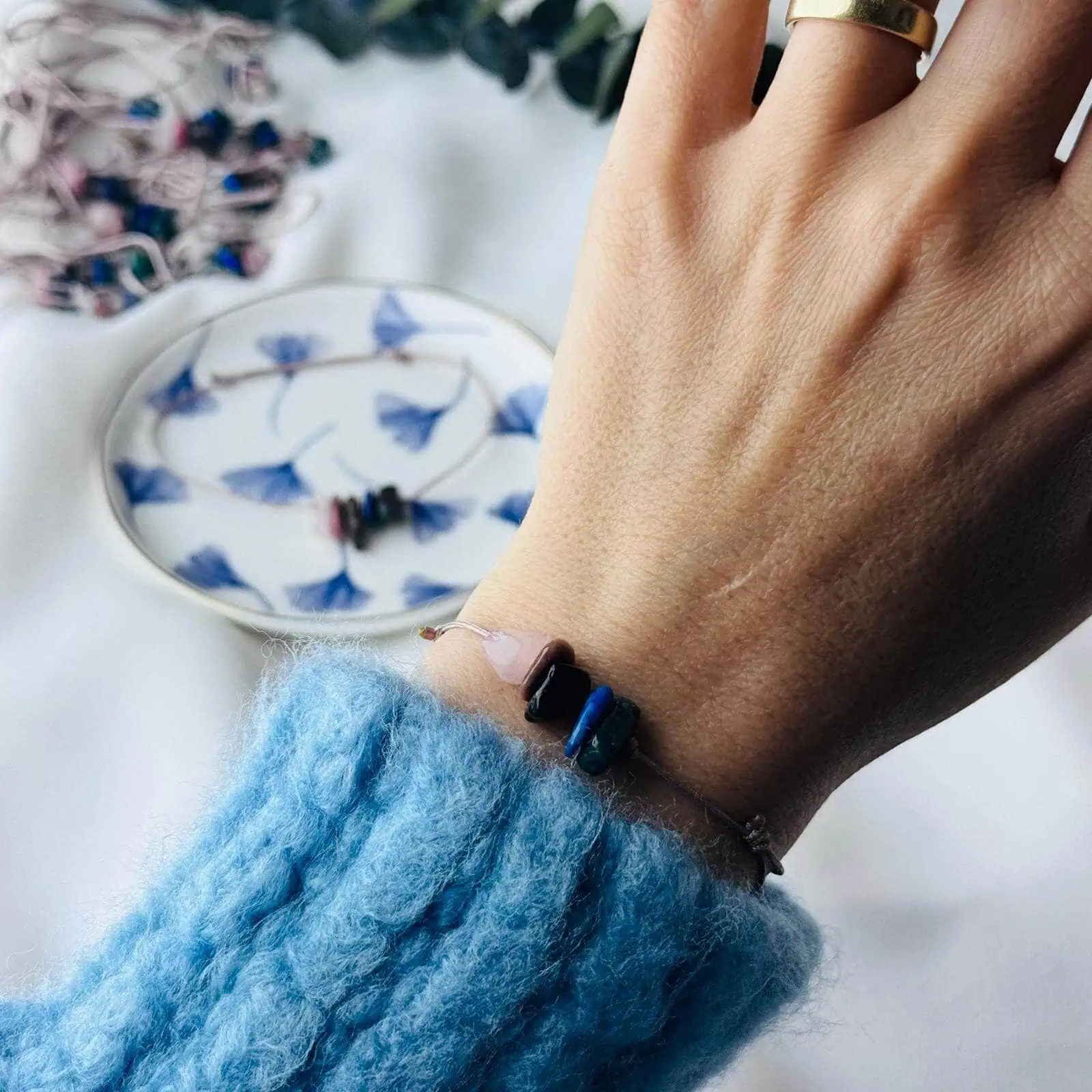 Brățară Zodia Capricorn – Șnur Reglabil cu Pietre Semiprețioase. Bratara-Zodia-Capricorn-–-Snur-Reglabil-cu-Pietre-Semipretioase-1