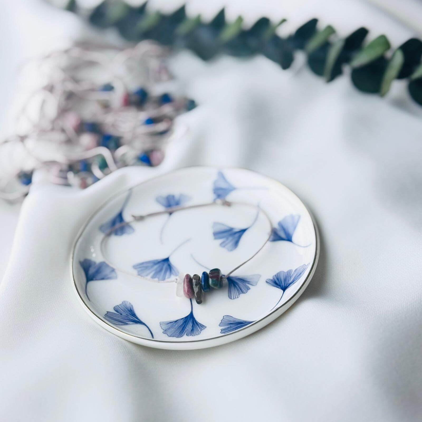 Bratara-Zodia-Capricorn-–-Snur-Reglabil-cu-Pietre-Semipretioase