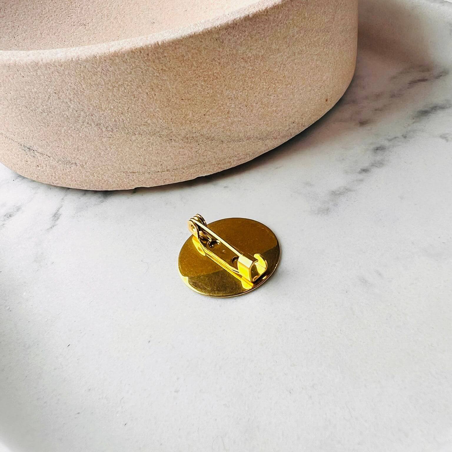 Pin-rotund-inox-auriu